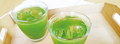 Luxurious taste 100% green tea powder